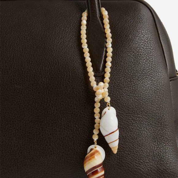NWT Madewell Shell and Pearl Bag Charm - Picture 2 of 3